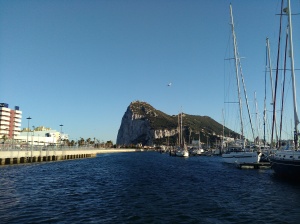 Sortie de la baie de Gibraltar